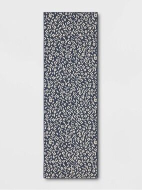 NEW! Threshold - 28"x84" Botanical Washable
Runner Rug, Indigo
